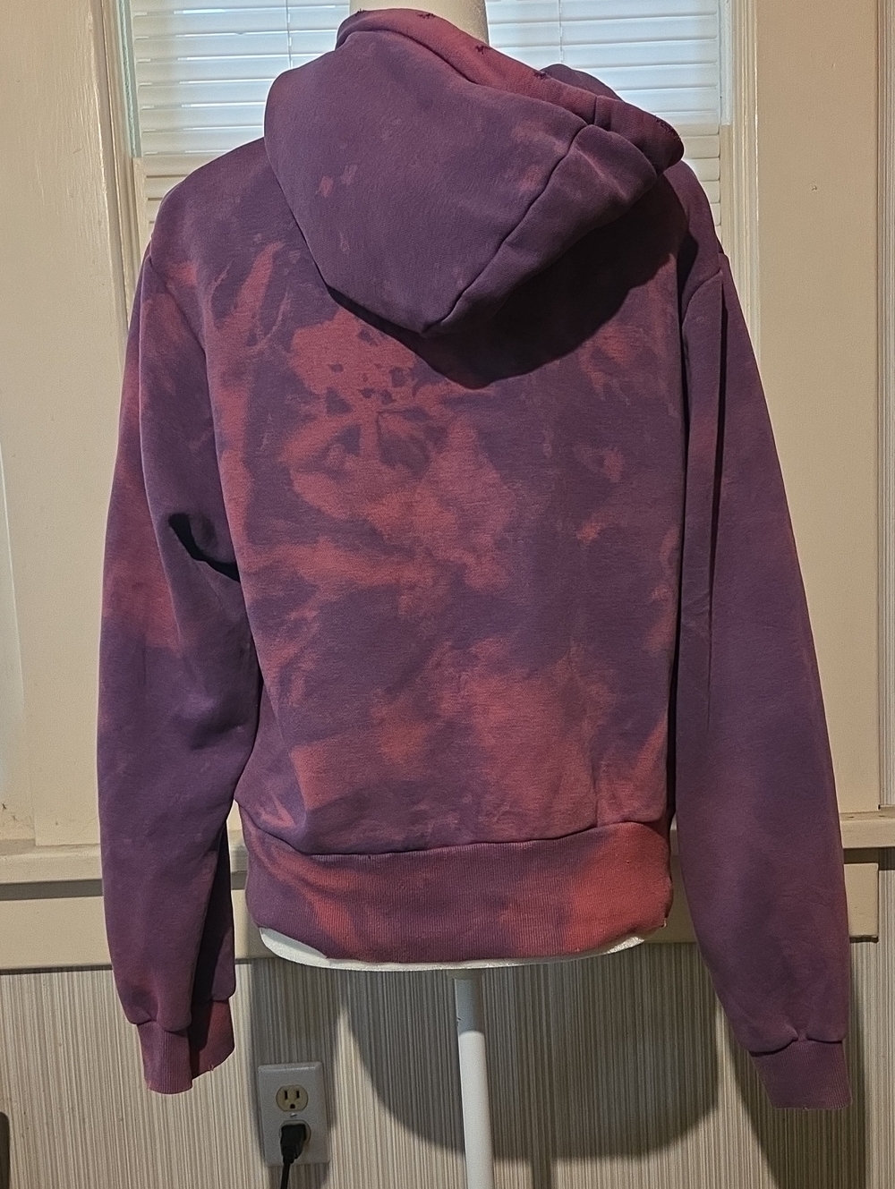 Speak Now Taylor Swift Medium Hoodie Bleached Disstressed - Picture 2 of 3